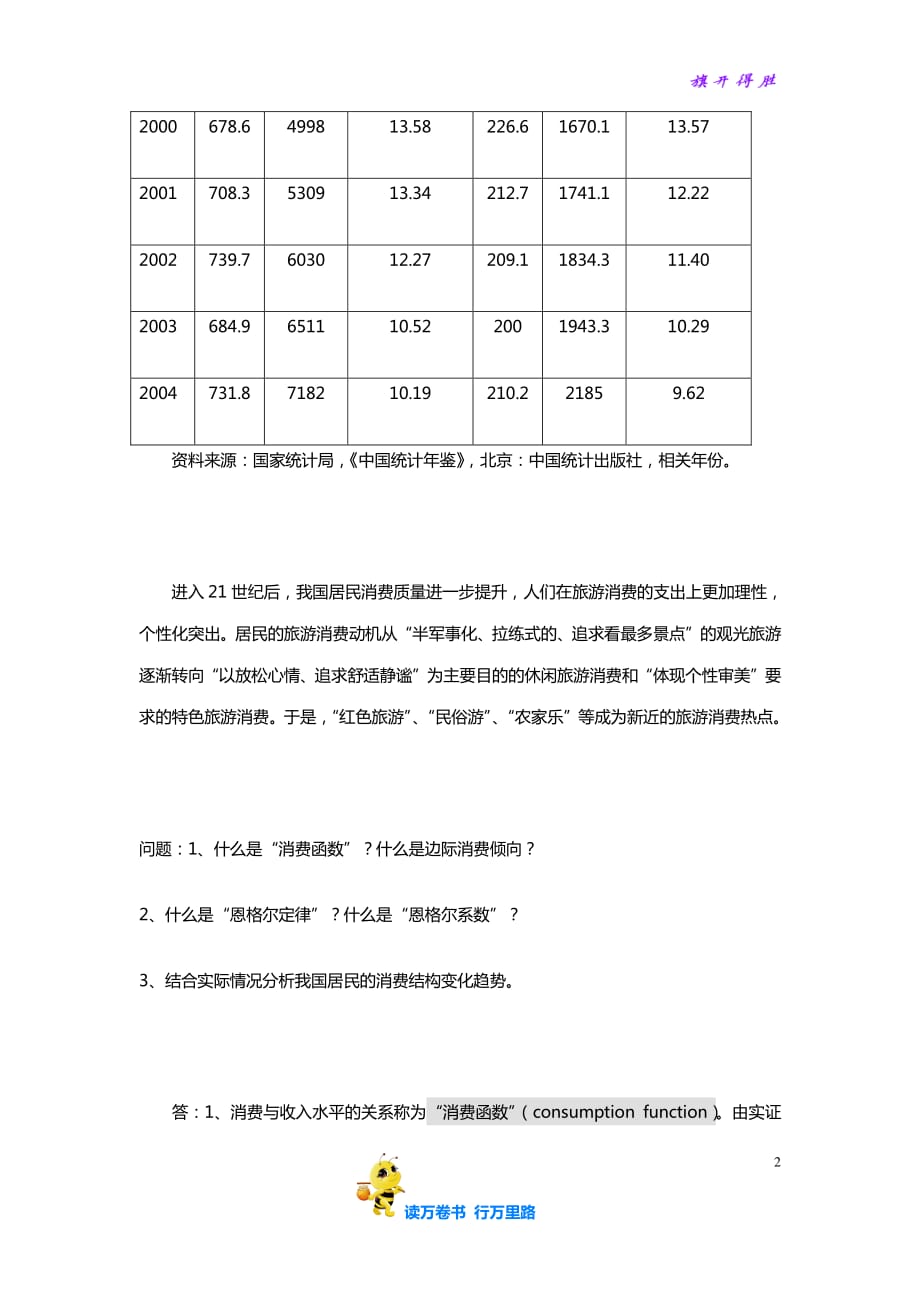 【宏观经济学案例与分析】第3章案例我国居民旅游消费10年快速增长_第2页