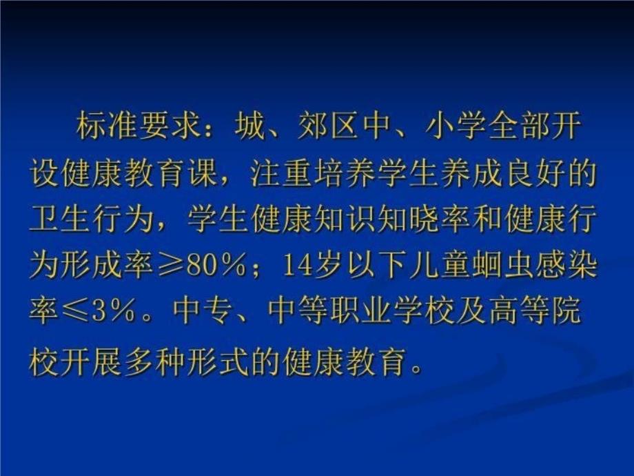 国家卫生城市标准解读(健康教育)-杭州 PPT课件_第3页