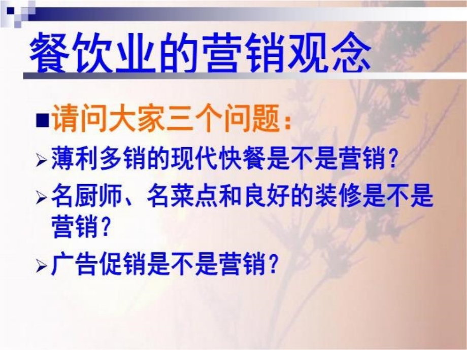 【精品】PPT课件 餐饮食品营销策划_第3页