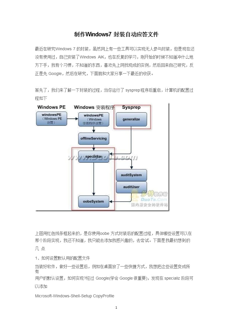 [计] 制作Windows7封装自动应答文件（2020年12月16日整理）.pptx_第1页