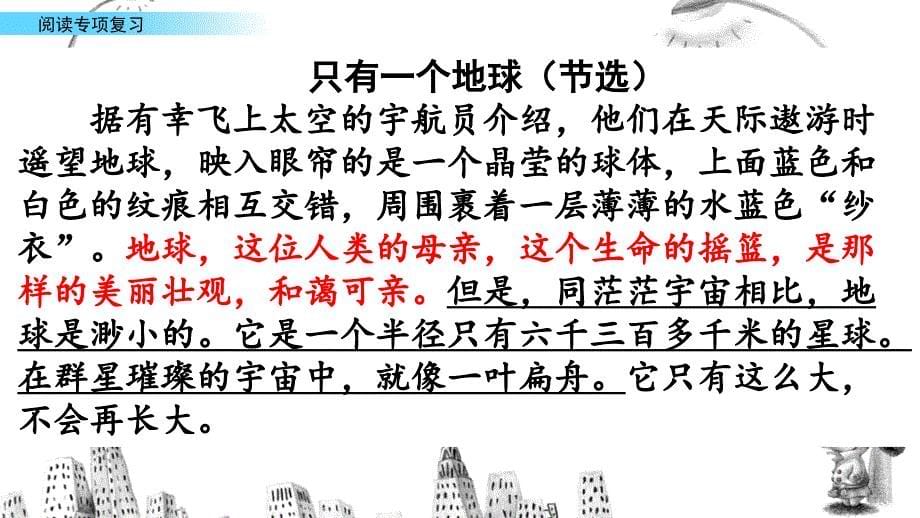 阅读专项部编版小学六年级上语文_第5页