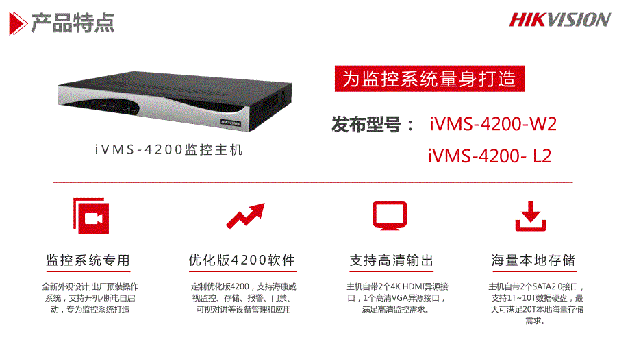 IVMS-4200监控主机产品介绍【产品、方案推广包】_第4页