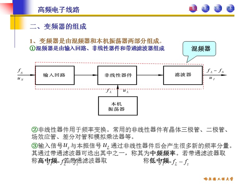 高频电子线路PPT课件哈尔滨工程大学阳昌汉变频电路_第3页