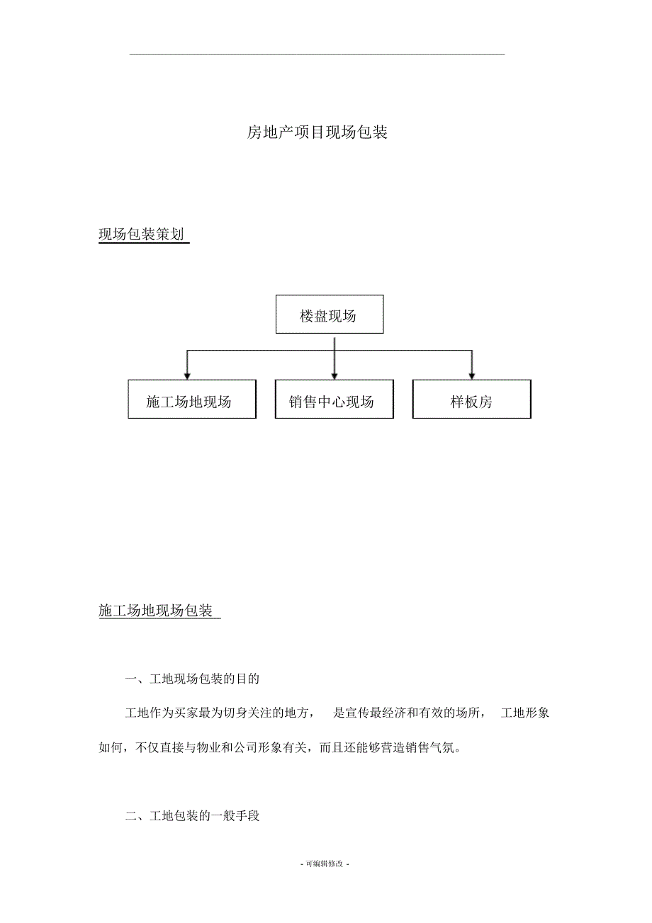 房地产项目现场包装-_第1页