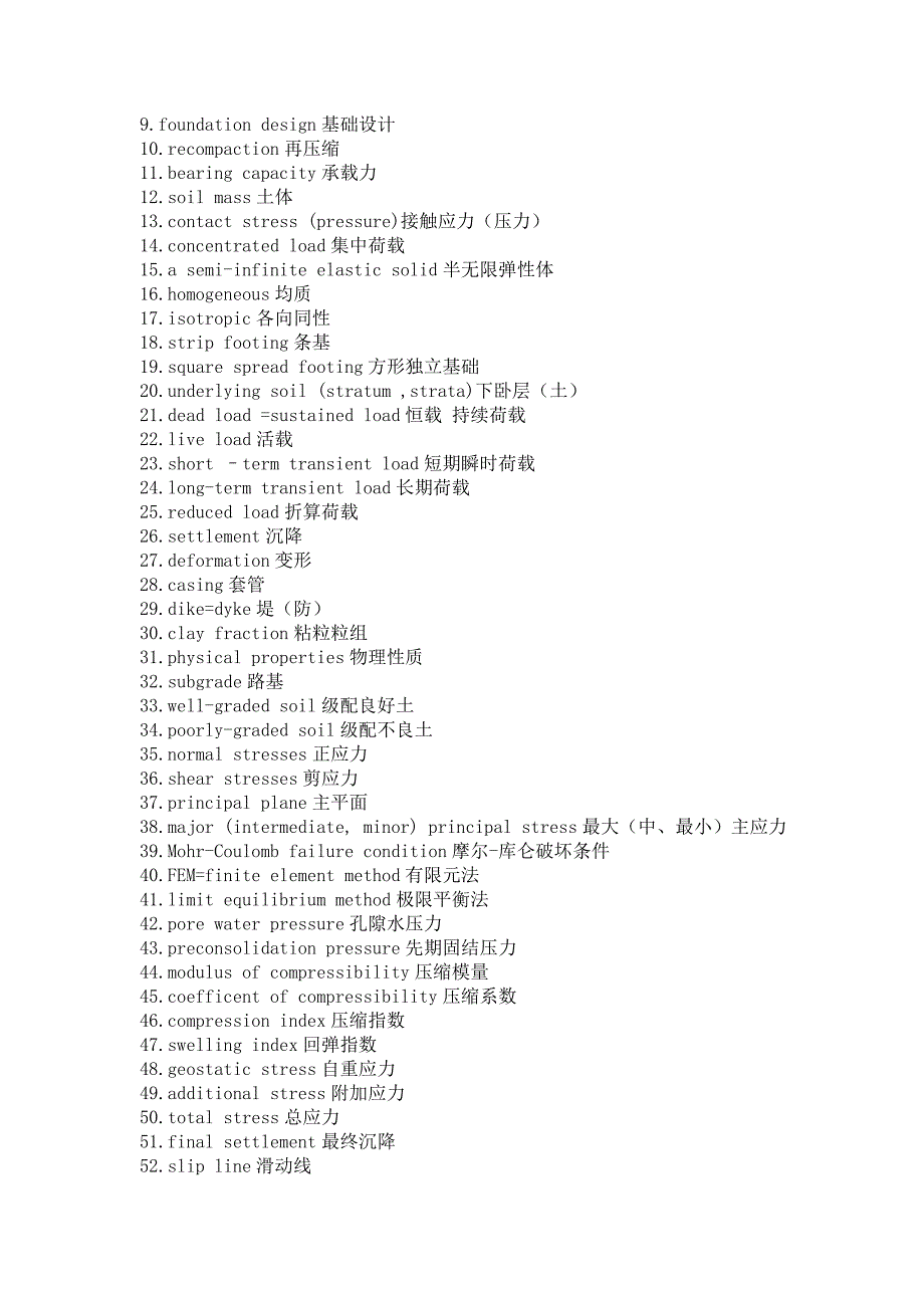 岩土工程专业词汇(geotechnical engineering words).doc_第4页