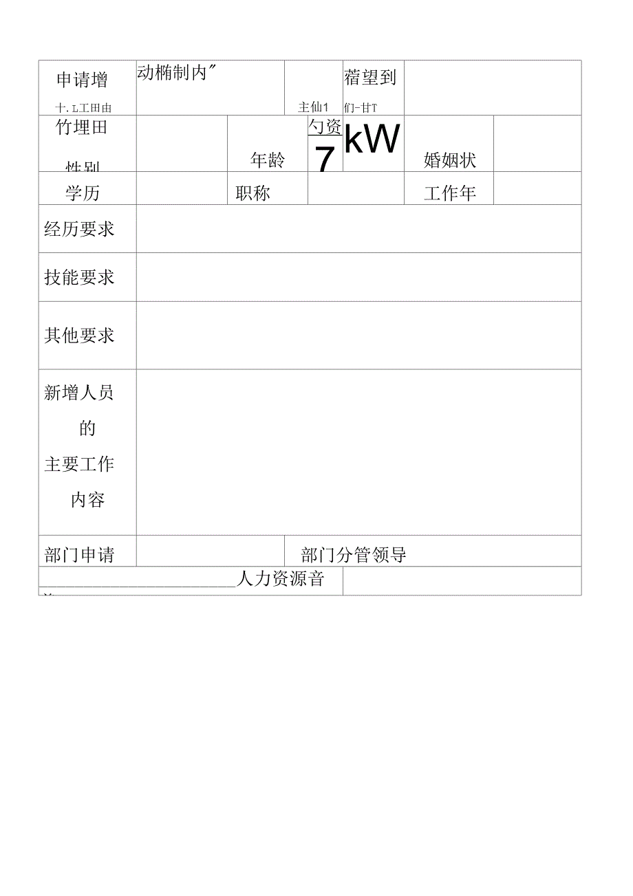 《HR常用表格》_第4页