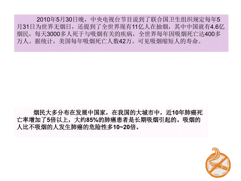 《拒绝吸烟做健康青少年》中学班会_第3页