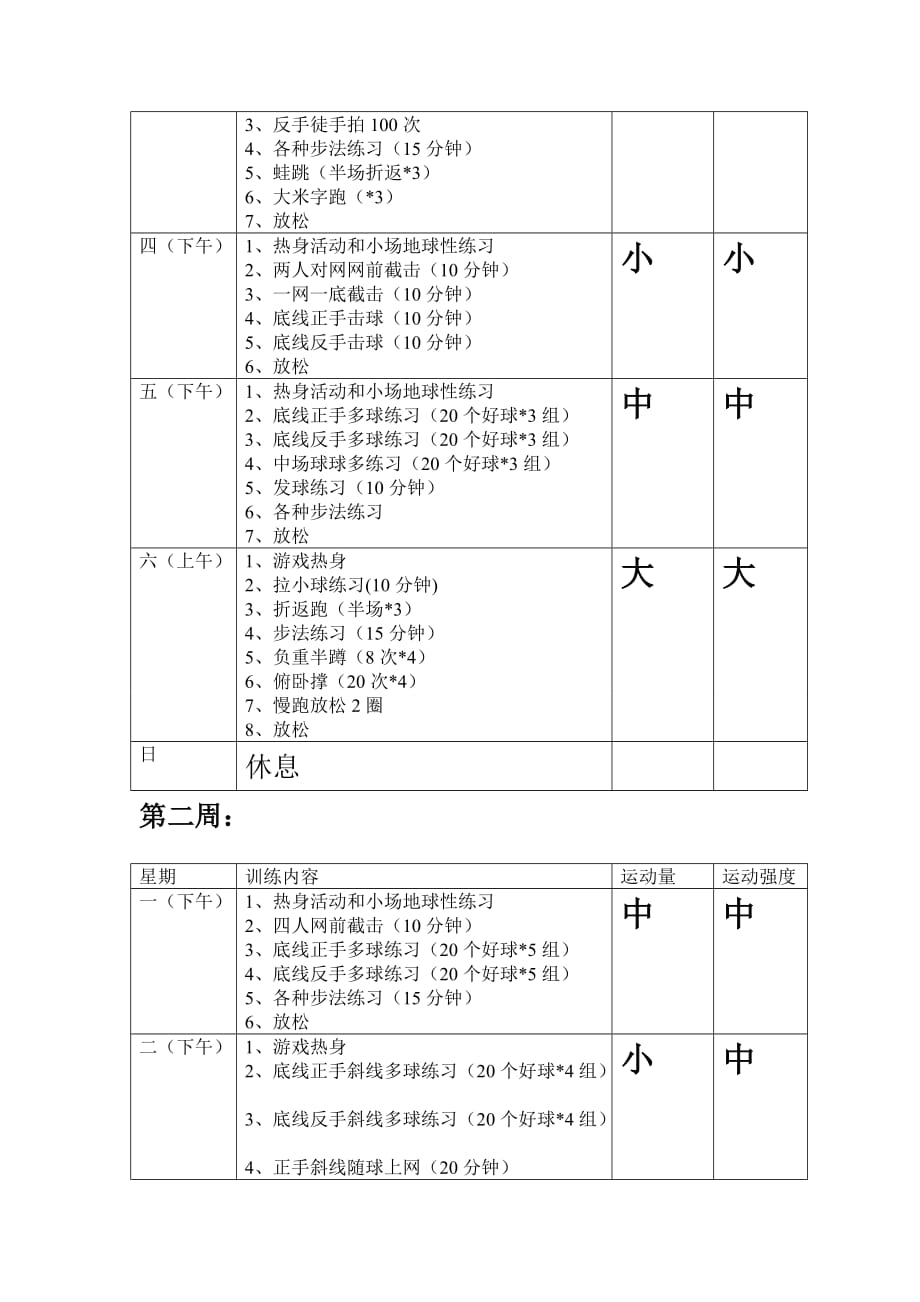 网球训练计划和体能训练计划 (1) .doc_第2页