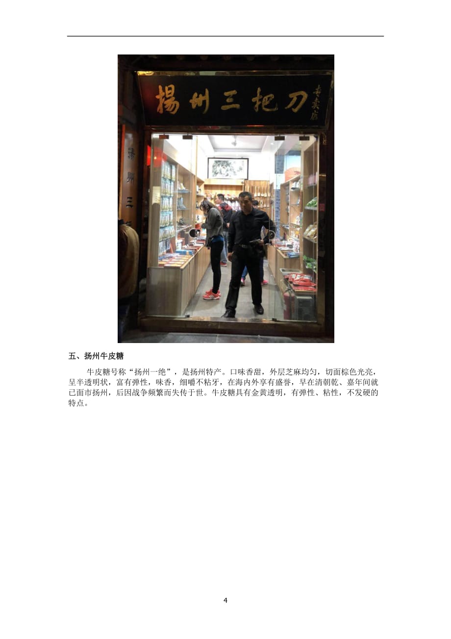 初中地理特色素材专题_城市中国第一期中国历史文化名街东关街上最扬州的味道67_第4页