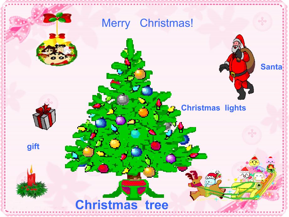 小学Unit4 Lesson 25 Christmas Is Coming（冀教版）六上课件PPT_第3页