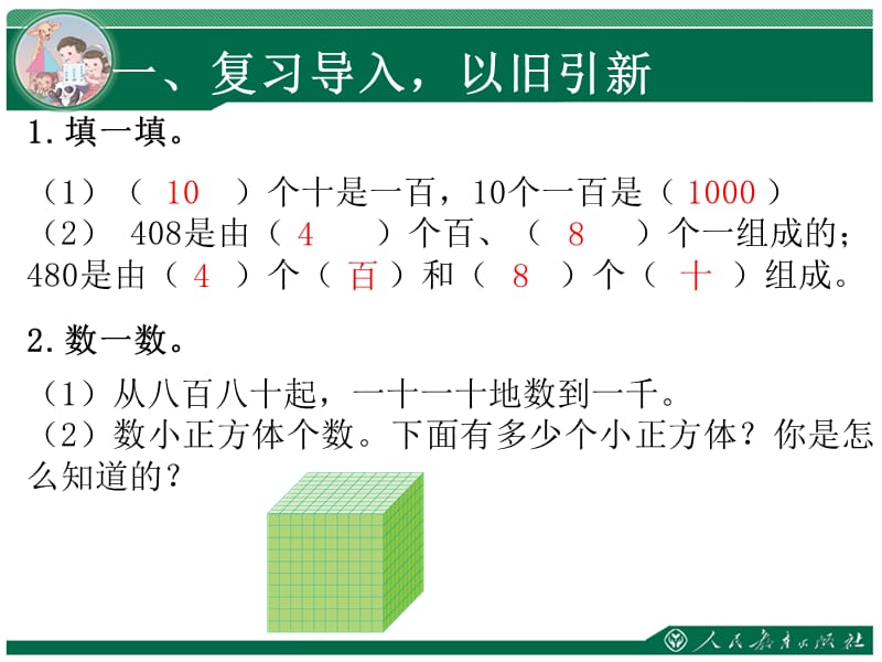 小学《10000以内数的认识》-2014年新人教版二年级数学下册第七单元万以内数的认识课件PPT_第2页