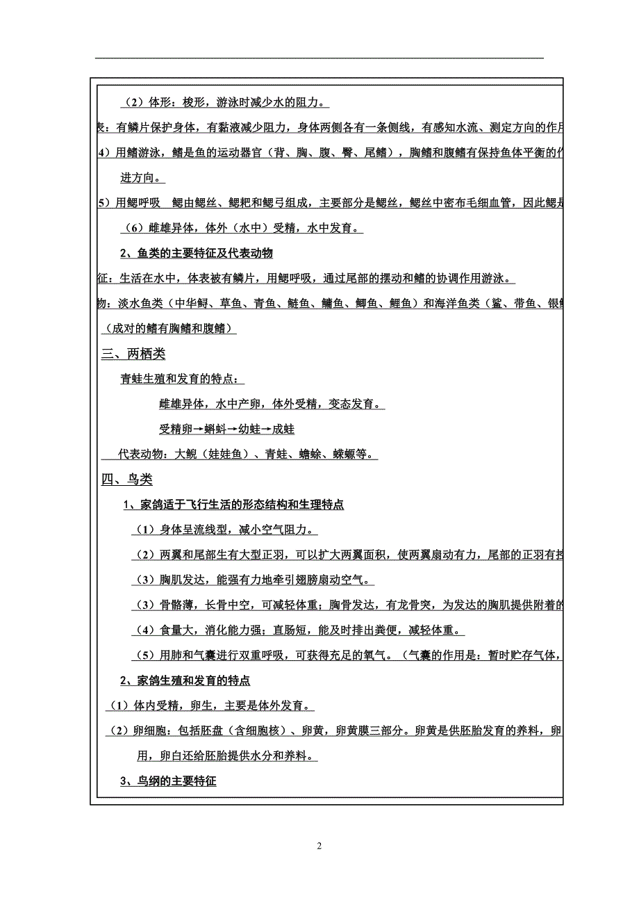 八年级生物上册知识点总结(下载)（2020年12月整理）.doc_第2页