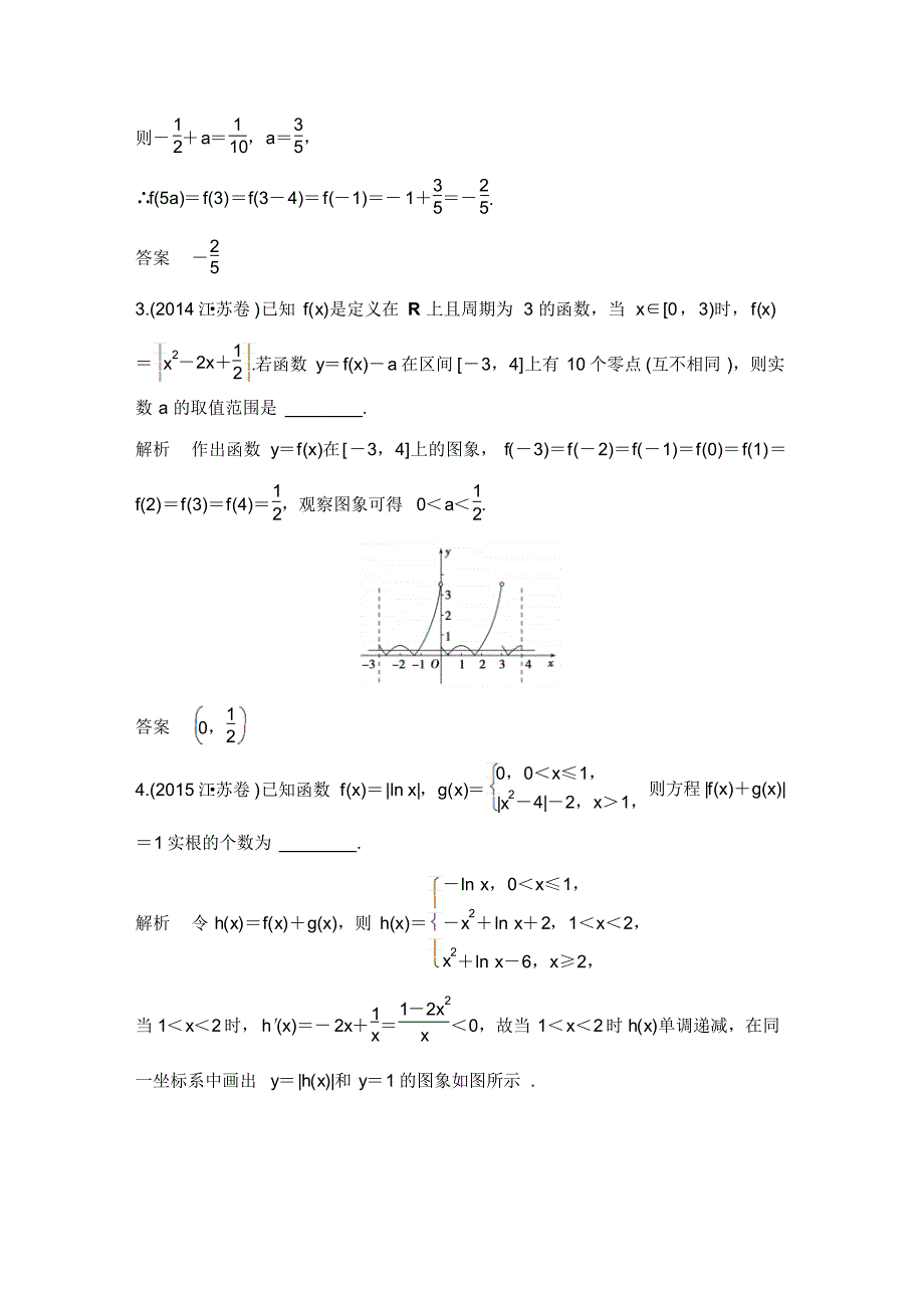 苏教版二轮复习专用专题一函数与导数、不等式_第2页