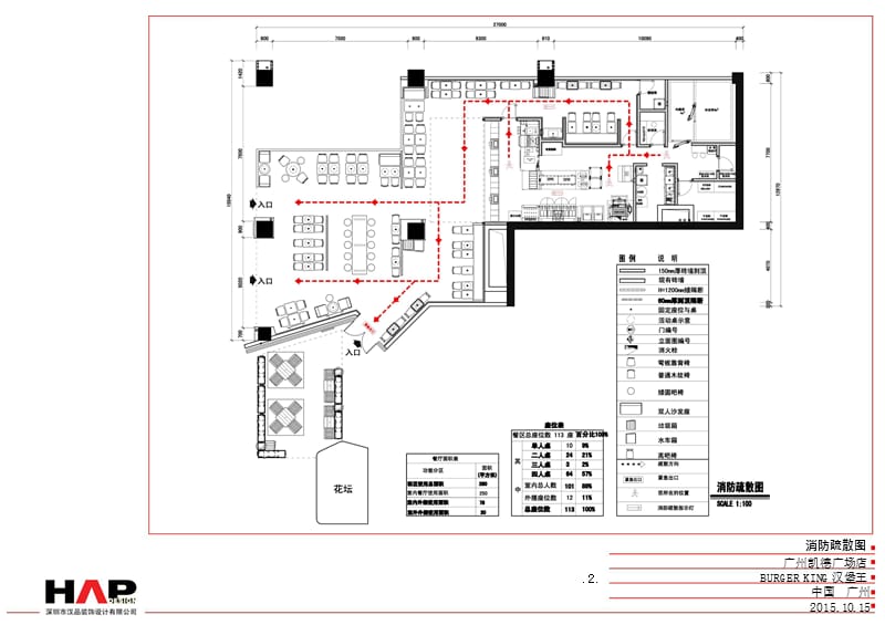 【餐厅装饰装修】汉堡王连锁快餐厅广州凯德广场店施工图_第3页