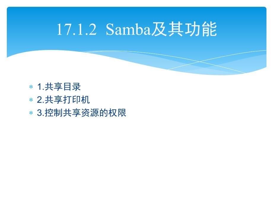 第17章--Samba服务器_第5页