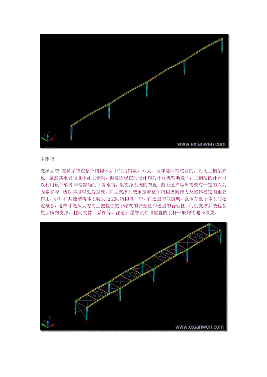 门式刚架轻钢厂房设计初学者_第4页