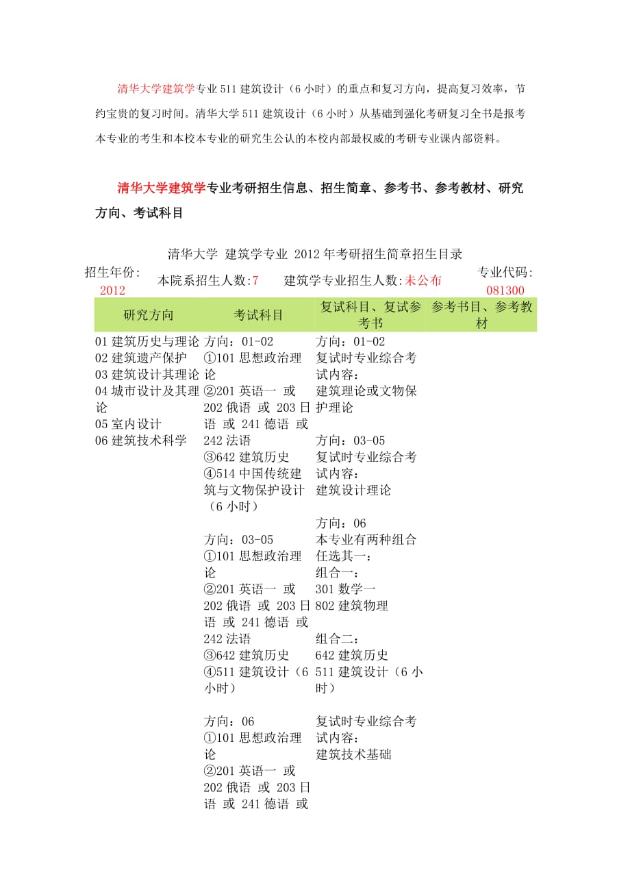 清华大学建筑学专业-511建筑设计6小时考研复习全书-真题-大纲-华文考研_第3页