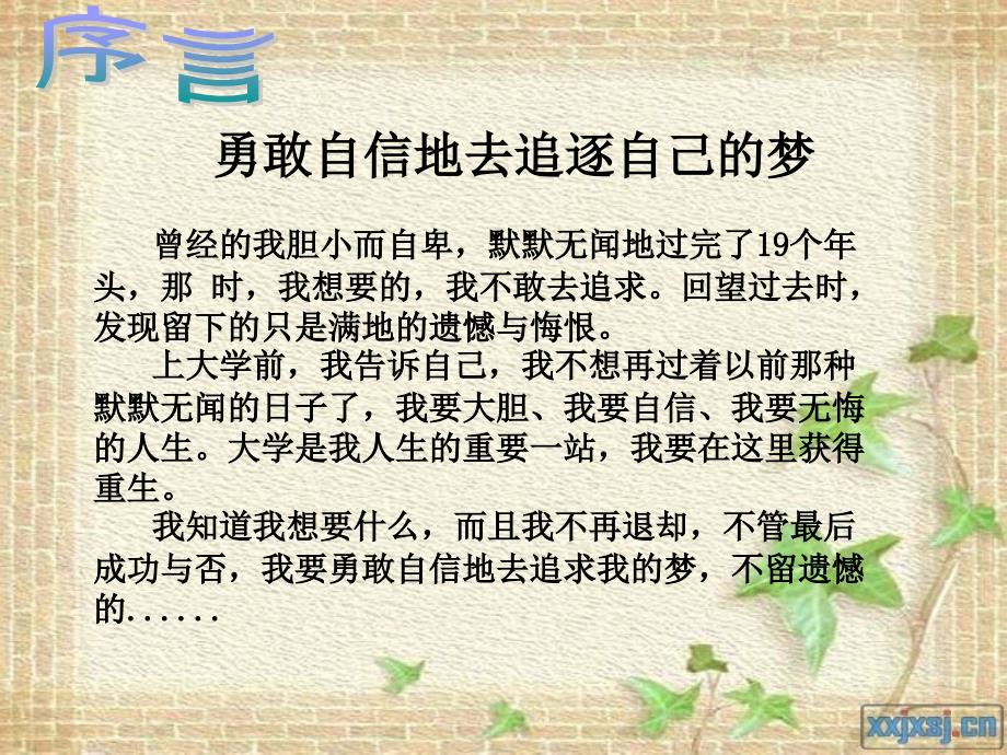 职业生涯规划书XXXX1122.ppt_第2页