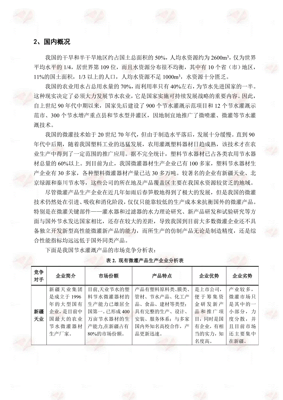 系列新型微灌产品产业化技术报告(doc 12页)_第3页