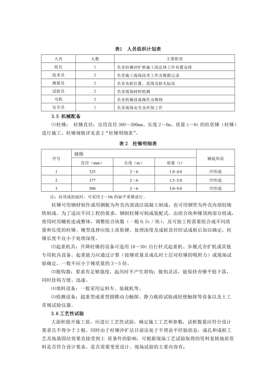 柱锤冲扩桩(DDC)施工作业指导书_第2页