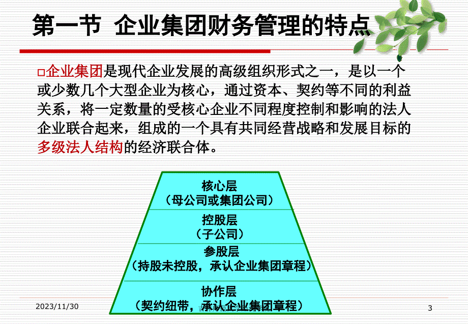 企业集团财务管理概述(PPT 52页)_第3页