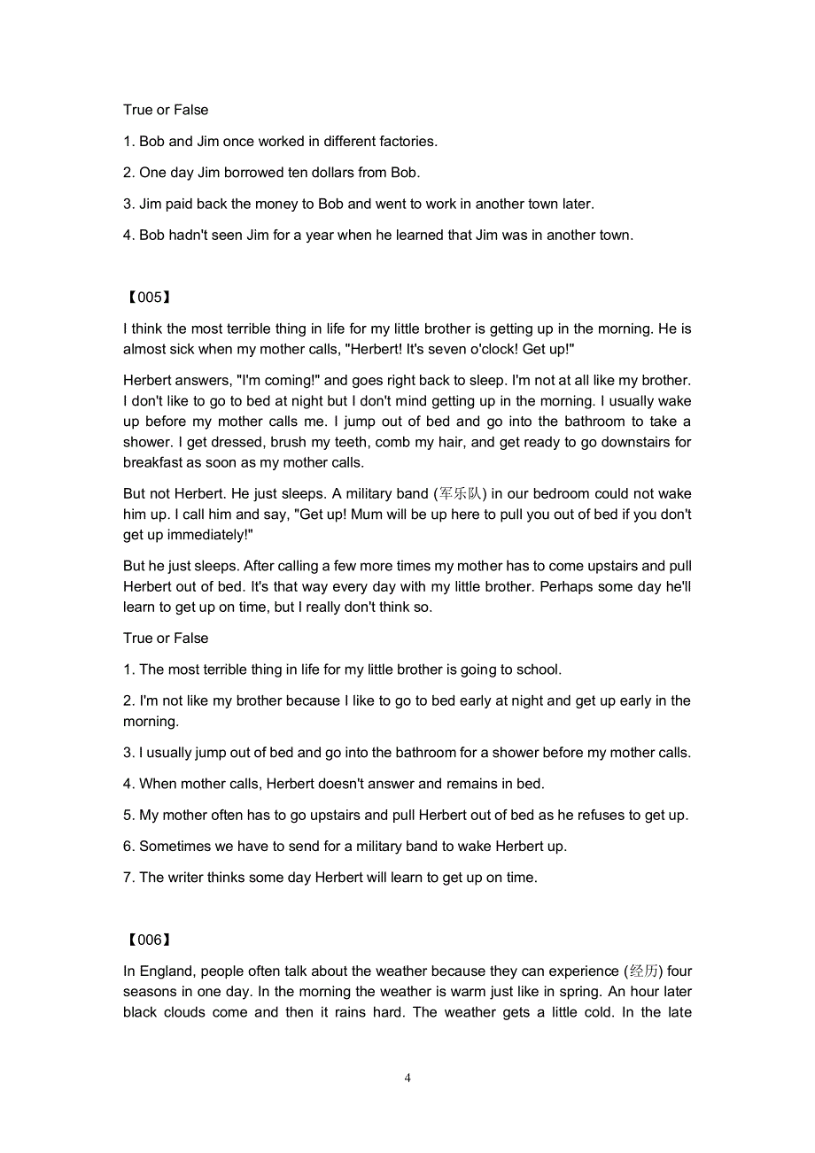 初中英语阅读100篇（2020年12月整理）.pdf_第4页