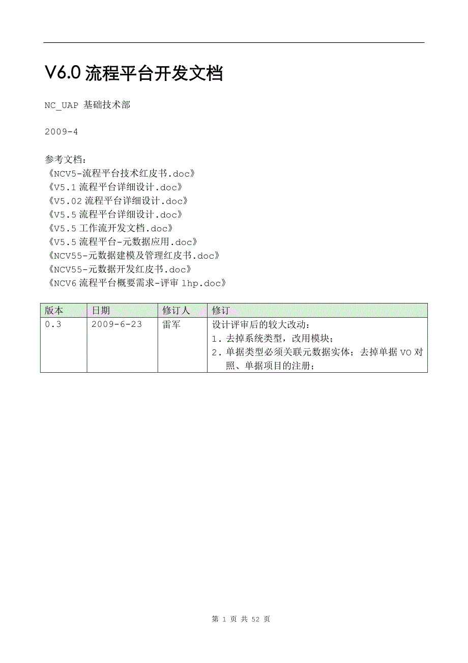 V60流程平台开发文档(doc 52页)_第1页