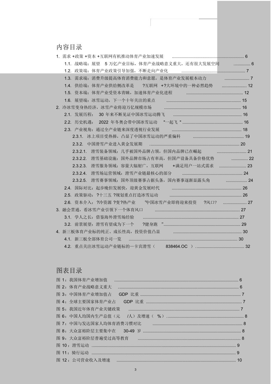 体育冰雪产业深度分析报告_第3页