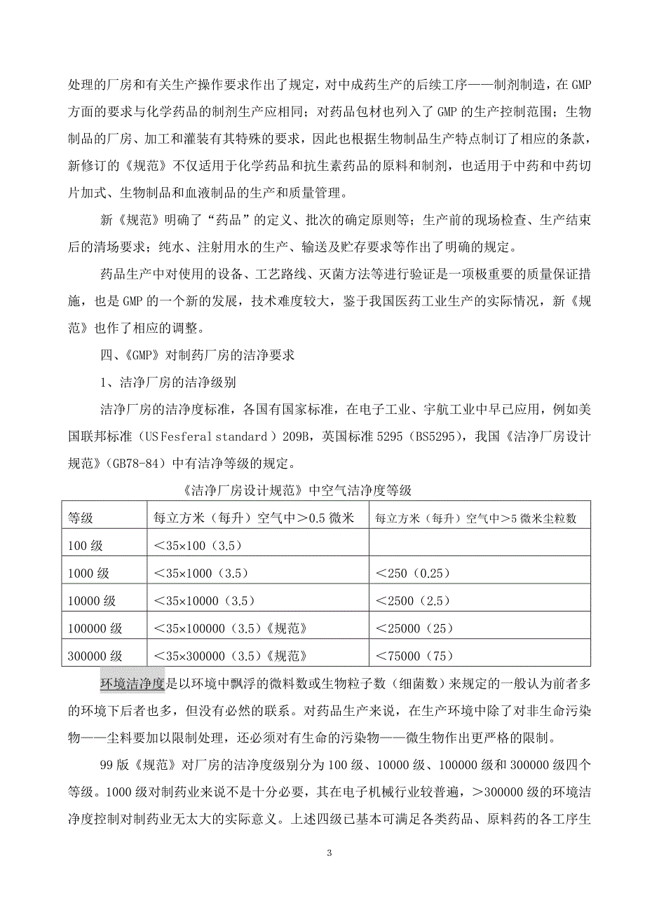 GMP对洁净厂房建设的要求(DOC 34页)_第4页