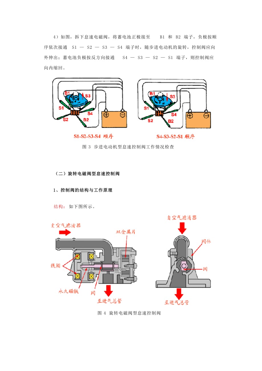 实训五：怠速控制阀的检测.(DOC)_第4页