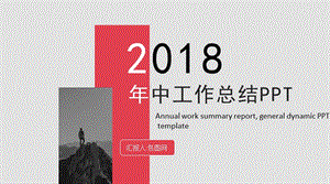 2021年终工作总结PPT模板21