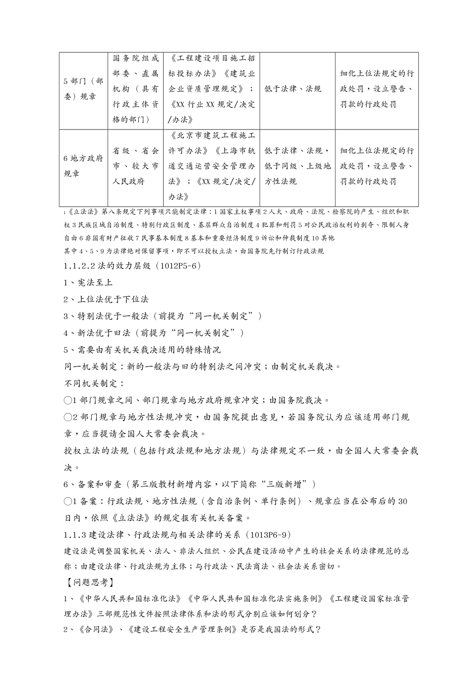 合同法律法规某年级建造师建设工程法规及相关知识系统总结_第3页