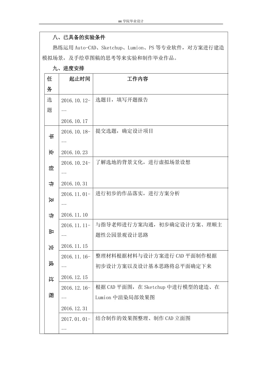 汉唐园—主题公园景观设计（开题报告完整版）_第4页