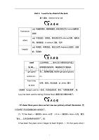 人教版九年级英语：Unit 4 基础知识梳理