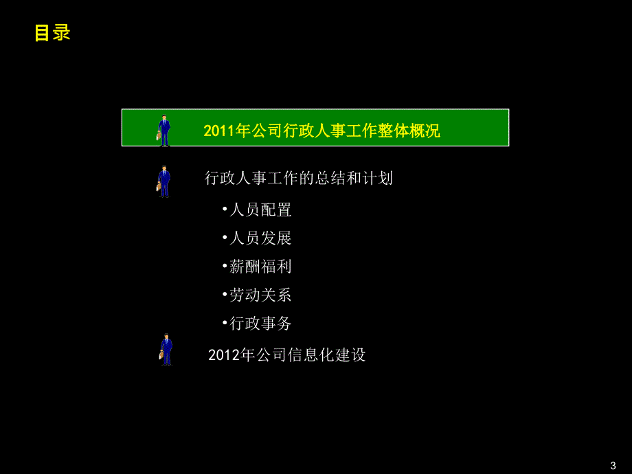 某科技公司行政人事部年度工作计划(PPT 31页)_第3页