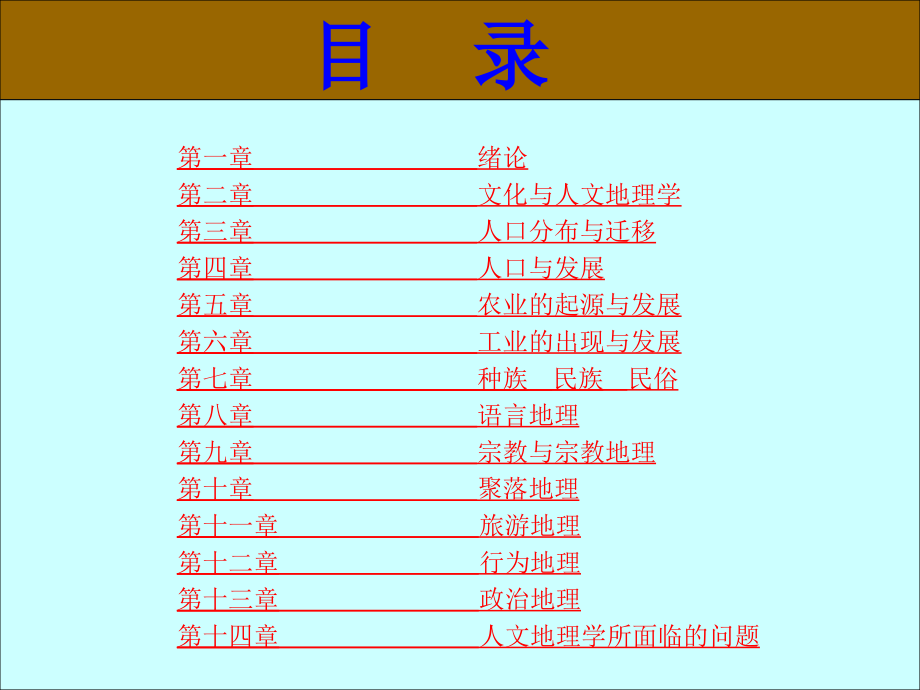 人文地理学电子教案(终)幻灯片_第4页