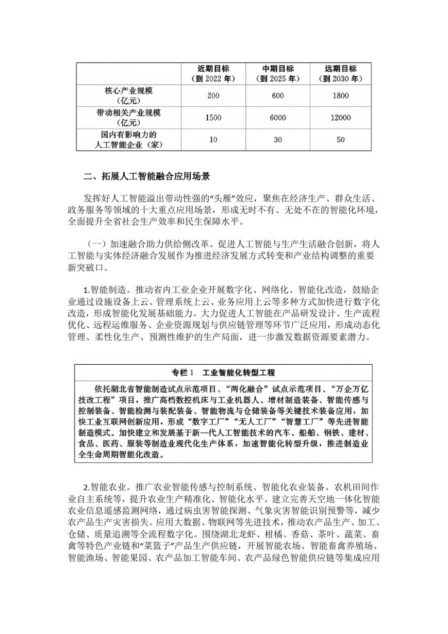 湖北省新一代人工智能发展总体规划2020-2030精品_第3页