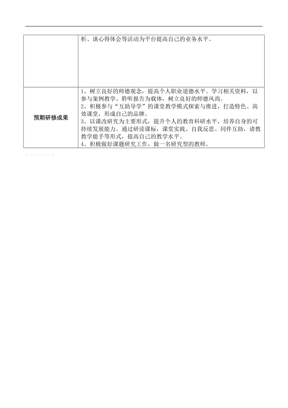 思品研修计划 四年级_第2页