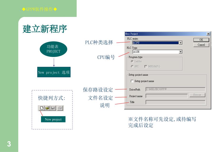 三菱PLC-GX编程软件操作全解_第3页