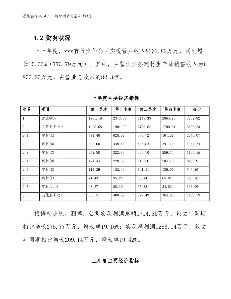 建材项目资金申请报告.docx_第5页