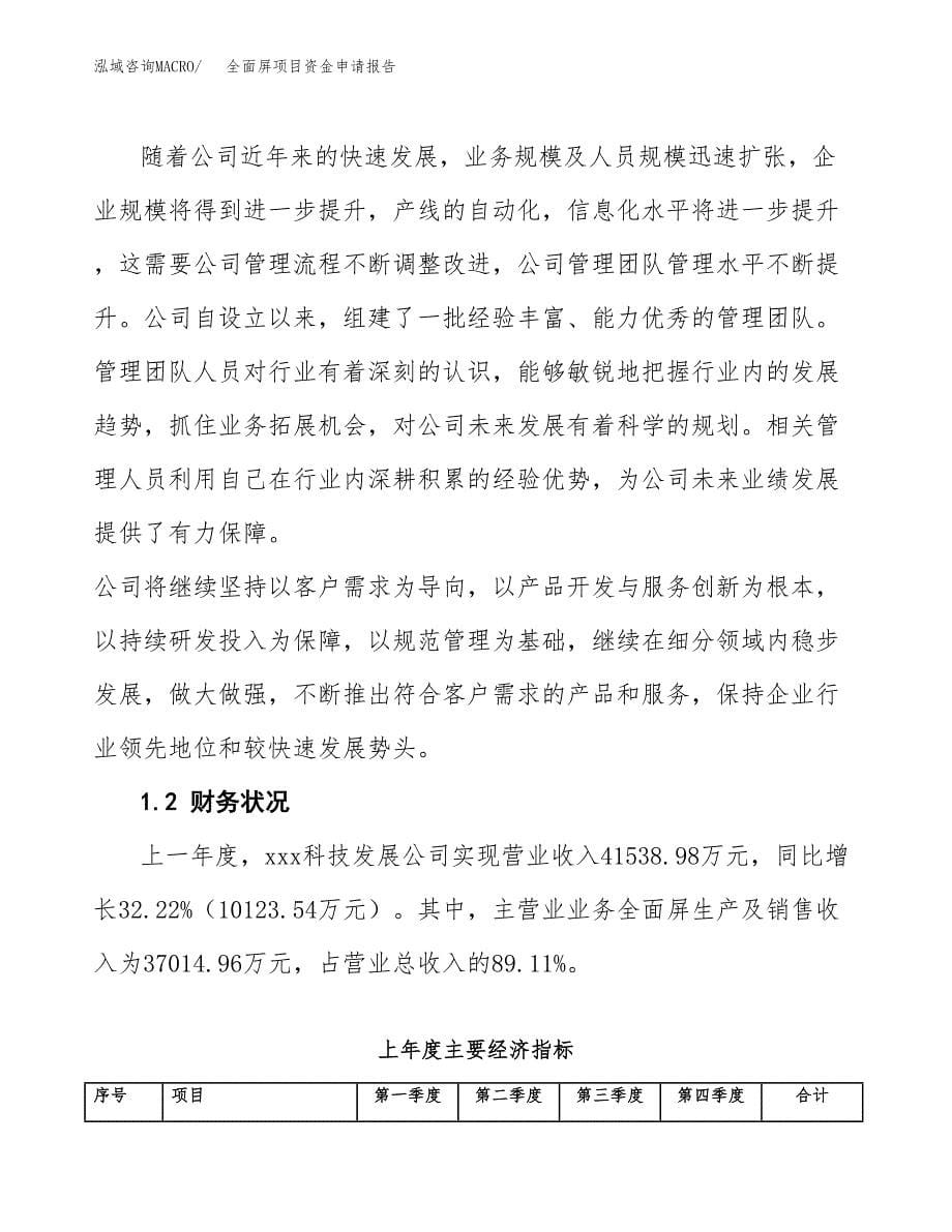 全面屏项目资金申请报告.docx_第5页