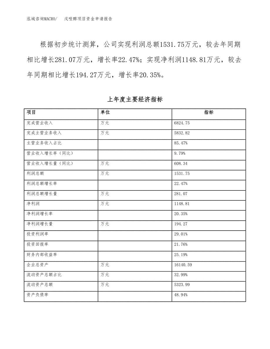 戊唑醇项目资金申请报告.docx_第5页