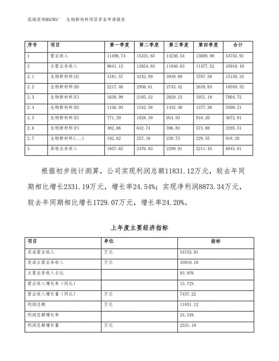 生物新材料项目资金申请报告.docx_第5页