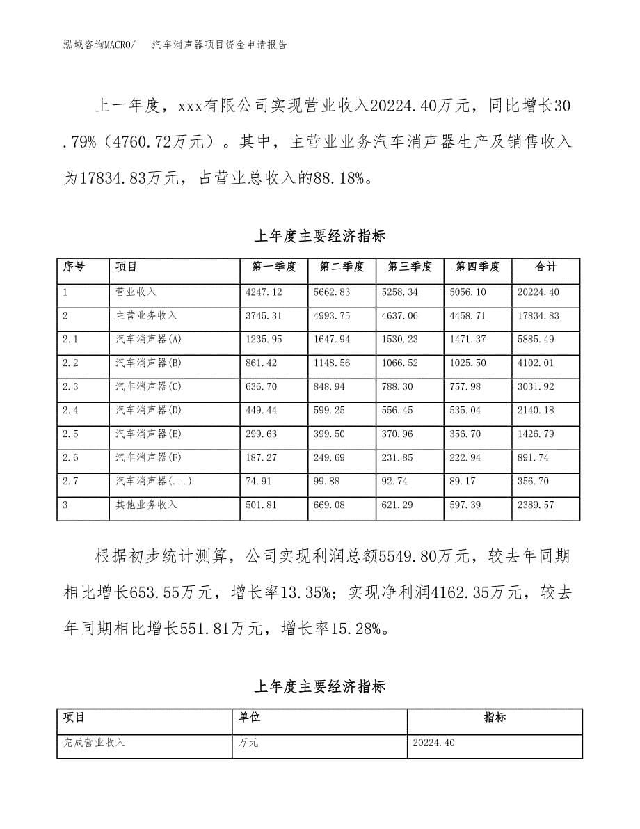 汽车消声器项目资金申请报告.docx_第5页