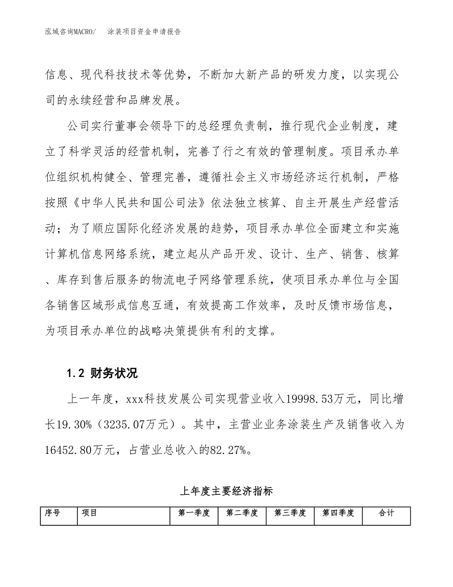 涂装项目资金申请报告.docx_第4页