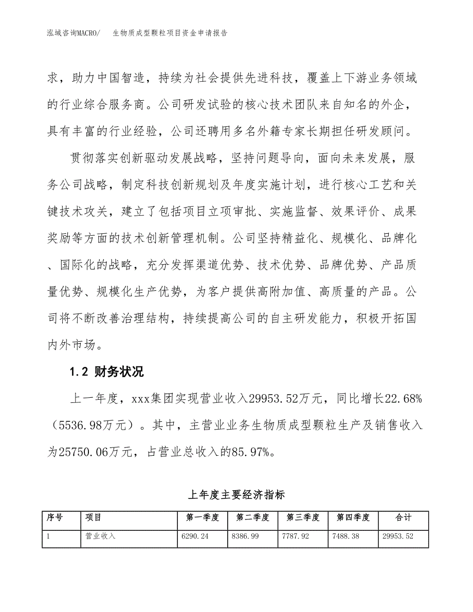 生物质成型颗粒项目资金申请报告.docx_第4页