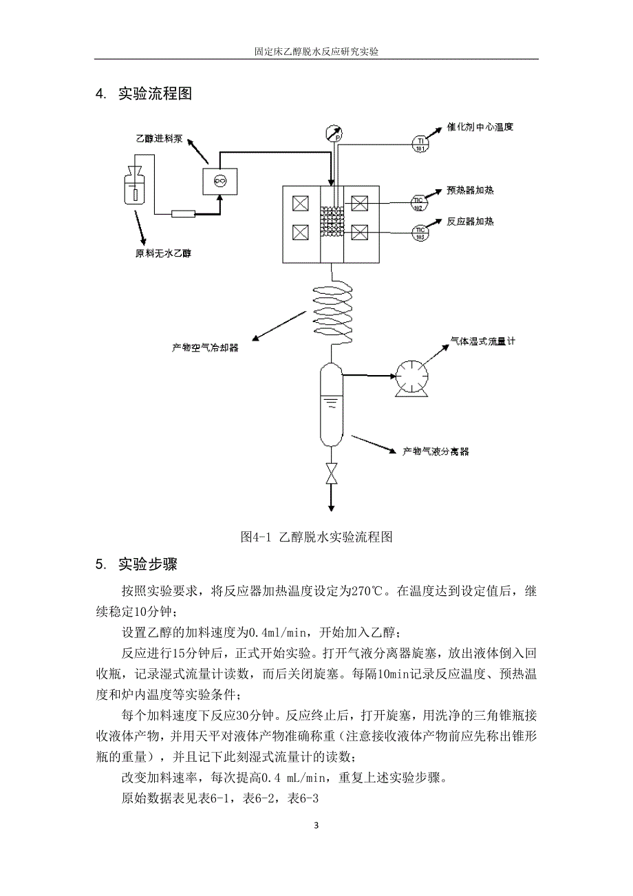 实验4 乙醇脱水_第4页