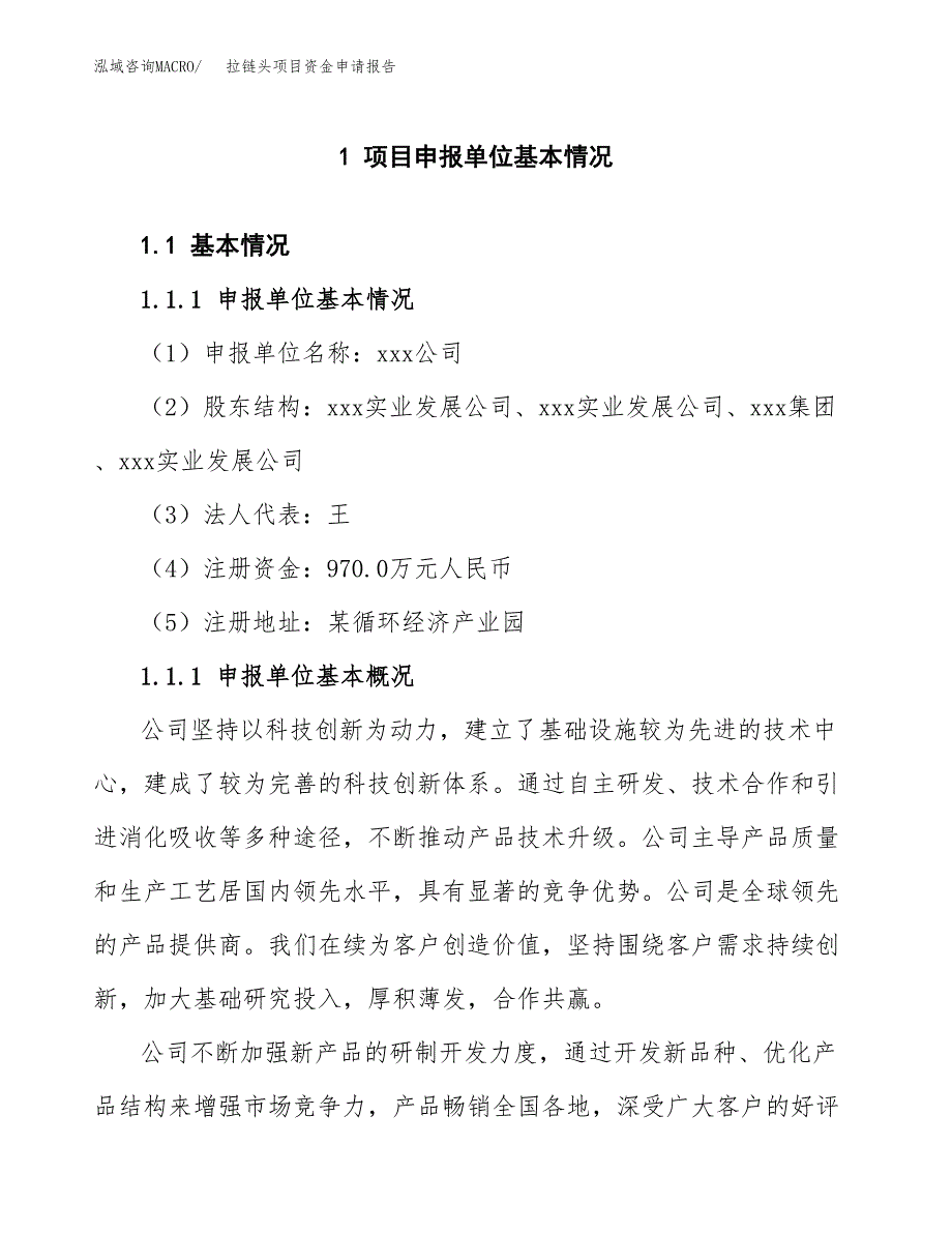 拉链头项目资金申请报告.docx_第3页