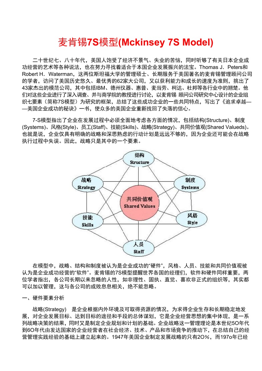 麦肯锡7S模型_第1页