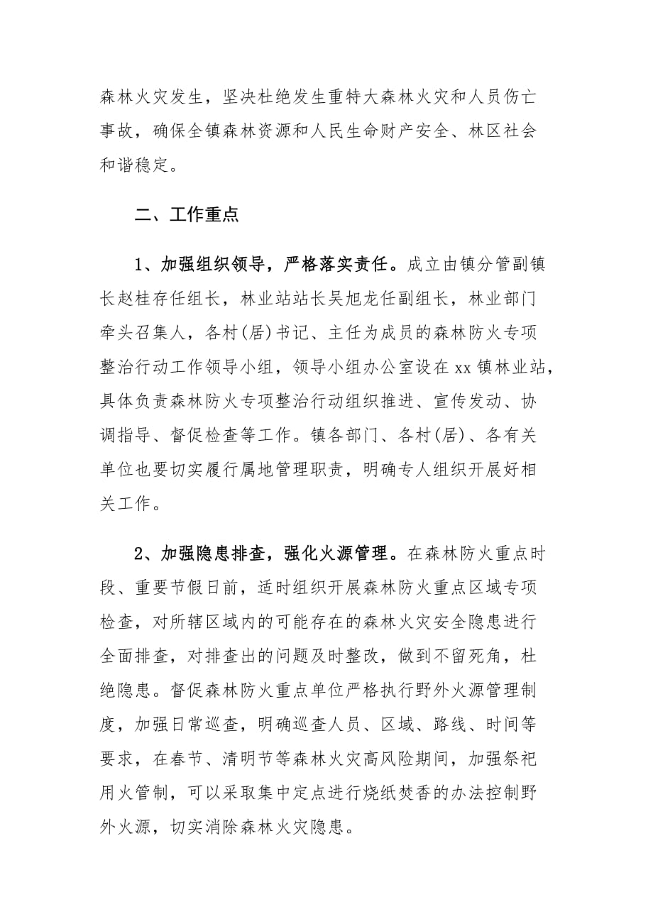 乡镇森林防火专项整治行动工作实施_第2页